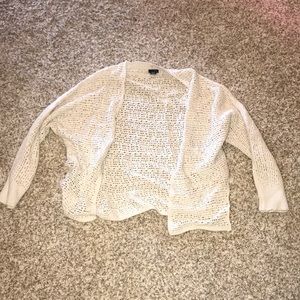 Cream cardigan